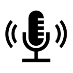 Radio mic icon.