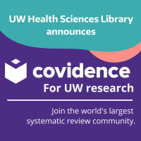 The UW Health Sciences Library has implemented a new institutional license for Covidence, a leading online platform for evidence synthesis projects, including systematic and scoping reviews, meta-analyses, and more.