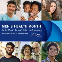 Promotional image for Men's Health Month Better Health Through Better Understanding