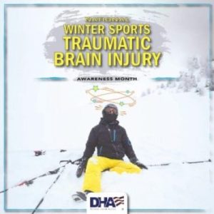 January is Winter Sports Traumatic Brain Injury (TBI) awareness month