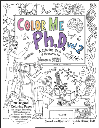 ColorMePhD: A Coloring Book of Science & Engineering Research