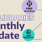 Banner for the UW Libraries' monthly update