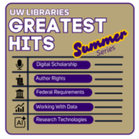 UW Libraries Summer Series logo.
